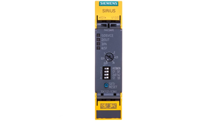 Przekaźnik bezpieczeństwa 0,05-3s 4Z 24V DC SIRIUS 3SK1121-1CB41