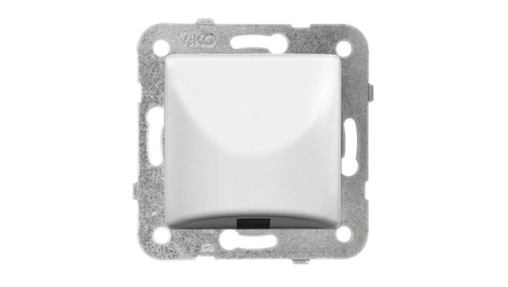 Panasonic LINNERA S płytka czołowa z ramką szkieletową na wypust kablowy biały połysk 91440077