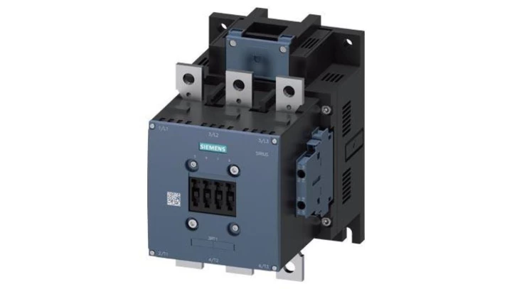 STYCZNIK, 400A/AC-1 AC/DC ZNAMION. NAP. STERUJĄCE 220-240V UC STYKI POM. 2NO+2NC 3-P, WLK. S10 PRZYŁĄCZE SZYNO 3RT1466-6AP36