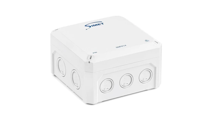 Puszka naścienna 140x140x81mm IP66 biała SNFK14 83170006