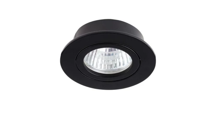 Kanlux oprawa sufitowa wpuszczana DALLA CT-DTO50-B czarna okrągła regulowana