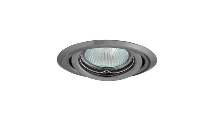 Kanlux oprawa sufitowa wpuszczna ARGUS CT-2115-GM, grafitowa, regulowana, stal