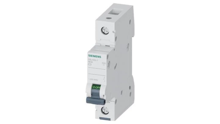 Wyłącznik nadprądowy 1P C 3A 10kA 230/400V 1P 5SL4103-7
