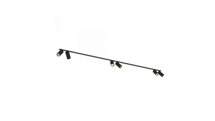 Listwa sufitowa wpuszczana MONO SURFACE VI BLACK/GOLD 7693 Nowodvorski Lighting