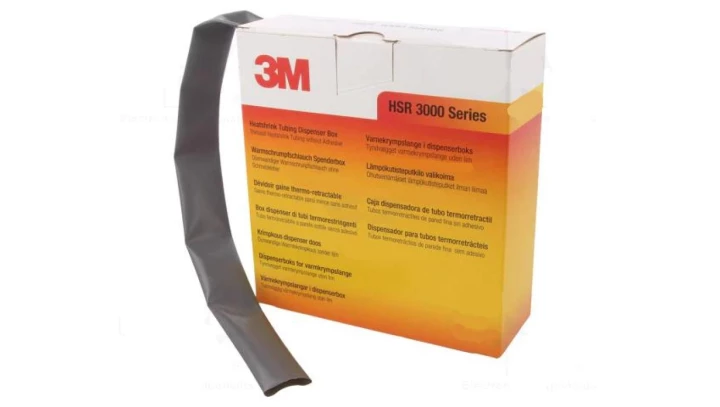 7000099153 Rurka termokurczliwa bez kleju,cienkościenna 3: 1 18mm L: 5m