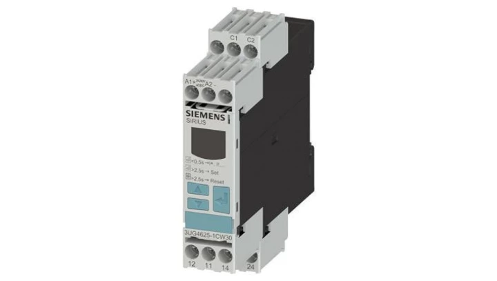 Przekaźnik kontroli prądu Siemens 3UG4625-1CW30