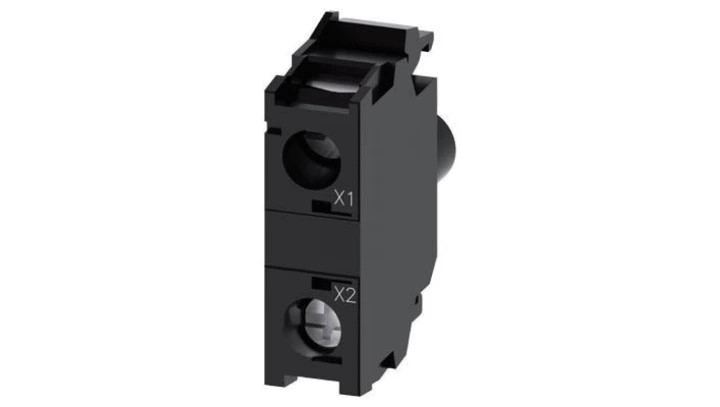 Oprawka blok LED biały 24V AC-DC ATEX montaż czołowy przył śrubowe SIRIUS ACT 3SU1401-1BB60-1AA2