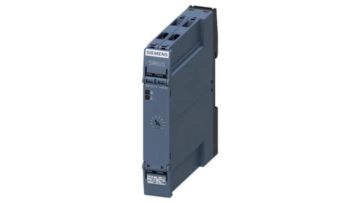 Przekaźnik czasowy 1P 5-100s 12-240V AC-DC LED opóźnione załączanie przył śrubowe 3RP2513-1AW30
