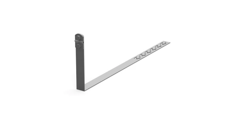 Uchwyt pod dachówkę z zaczepem skręcany l-450mm 10.4/Z/S OG /91003202/