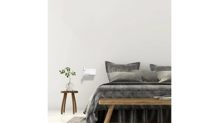 Lampa wisząca DUO WHITE z kloszem biały, juta w stylu boho na E27 10078 TK Lighting