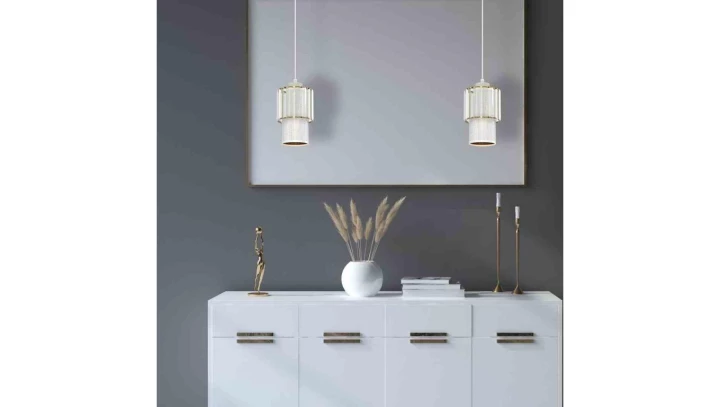 Lampa podłogowa żółta 150cm E27 NICOLA 6645 TK Lighting