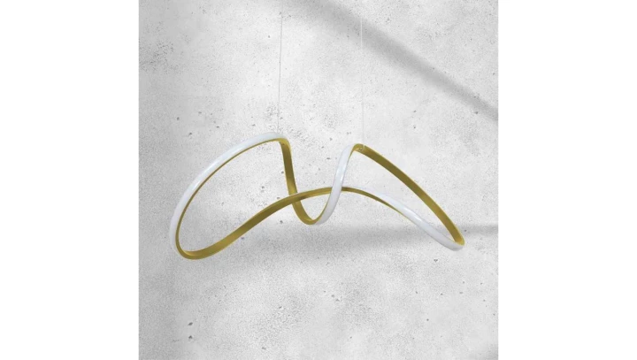 Lampa wisząca z kloszem-stożkiem o średnicy 25cm CONO E27 pomarańczowa 10064 TK Lighting