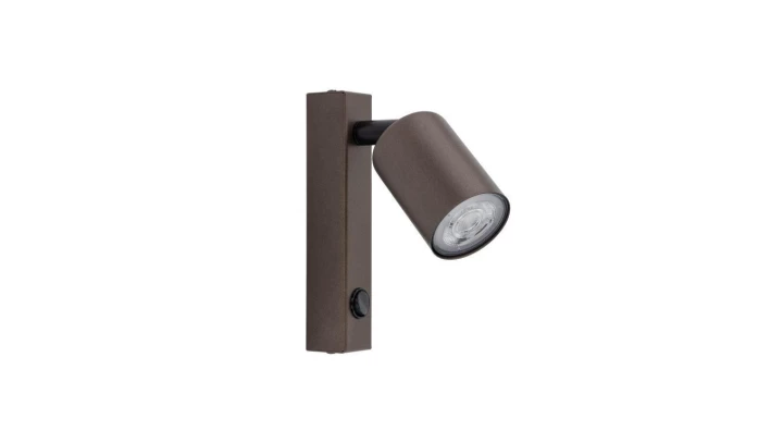 Kinkiet lampa ścienna z włącznikiem TOP BROWN 4872 TK Lighting