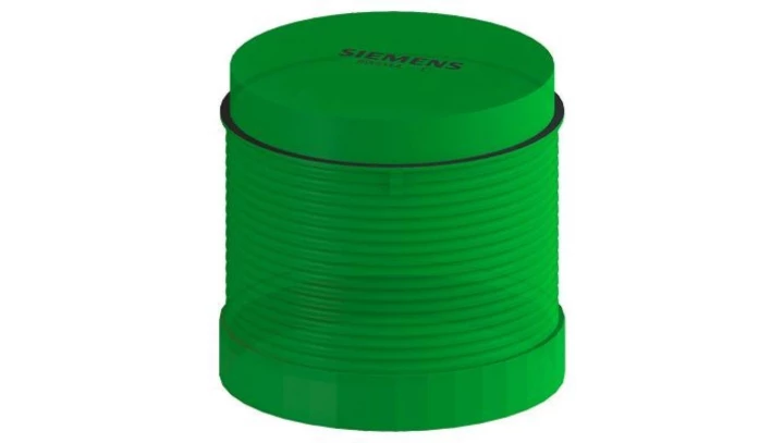 Moduł świetlny do kolumny sygnalizacyjnej 70mm LED zielony światło ciagłe 230V AC IP65 8WD4450-5AC