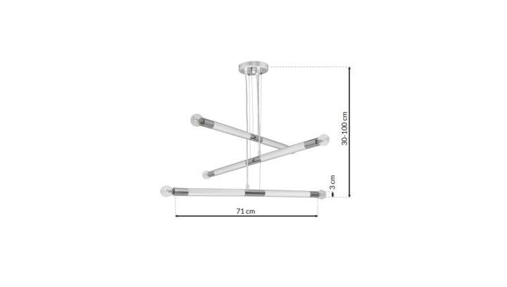 Lampa wisząca DUO JUTA BROWN 1 2785 TK Lighting