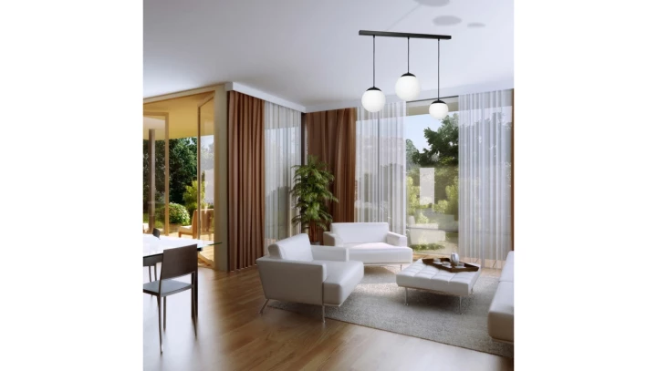 Lampa wisząca DUO JUTA GREEN 1 3257 TK Lighting