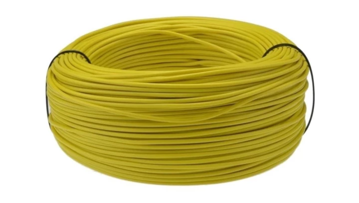 Przewód instalacyjny H07V-K 1,5 żółty 29137 /100m/