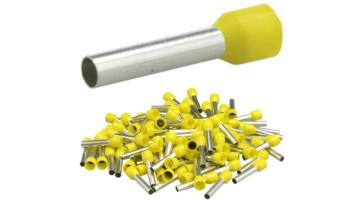 Końcówka tulejkowa izolowana TE 0,5-6 /100szt./