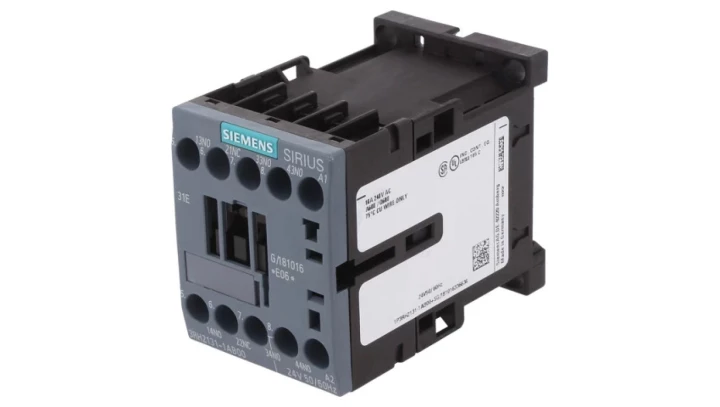 Stycznik pomocniczy 3Z 1R cewka 24V AC 50-60Hz S00 przył śrubowe SIRIUS 3RH2131-1AB00