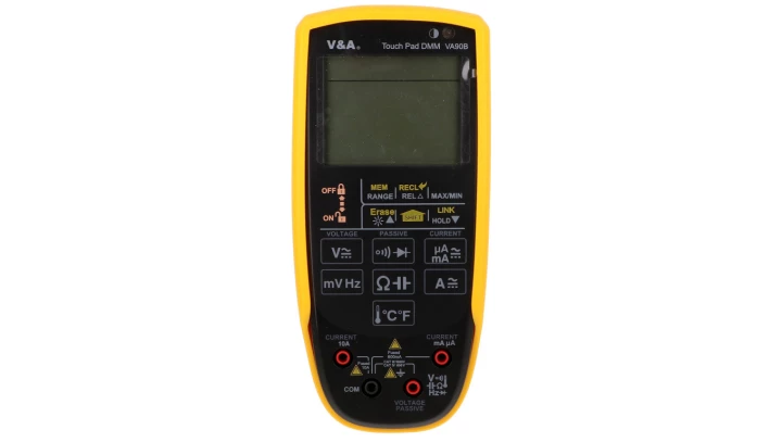 Multimetr z panelem dotykowym funkcja Auto Scan ( SMART) IP67 10A 1kV AC/DC VA90B