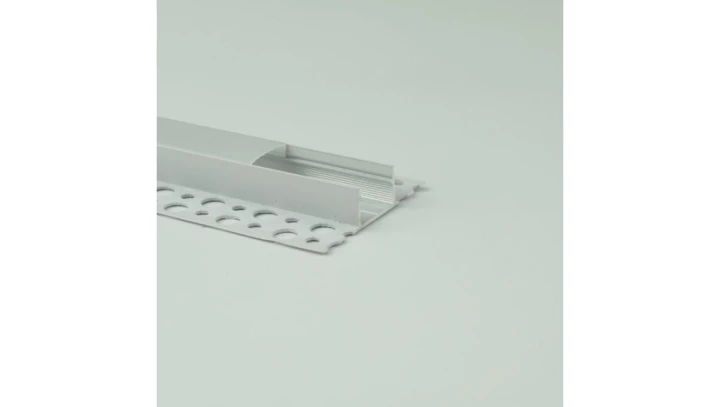 Profil GNS01 natynkowy biały + klosz mleczny 1m