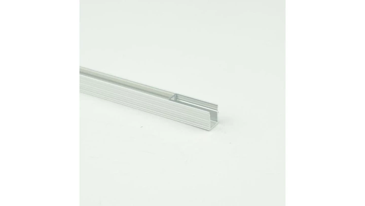 Profil NW02 natynk. anodowany + klosz transp. 2m