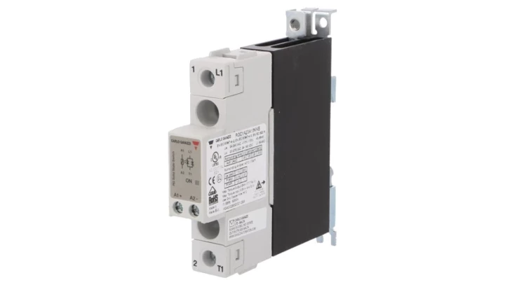Przekaźnik półprzewodnikowy jednofazowy 24-240V 20A 20-275VAC/24-90VDC RGC1A23A15KKE
