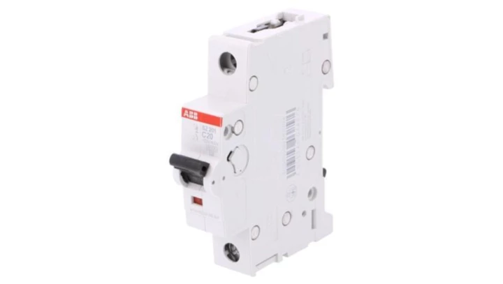 Wyłącznik nadprądowy 1P C 20A 6kA AC SZ201-C20 2CDS251025R0204