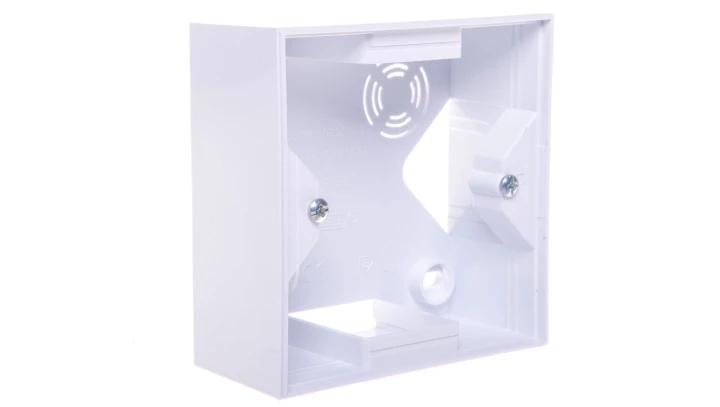 SONATA Puszka instalacyjna do serii SONATA pojedyncza biały mat PNP-1R/75