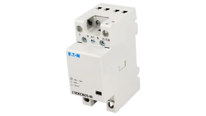 Z-SCH230/25-40 Stycznik 4 biegunowy instalacyjny NO x4, 25A 230V AC