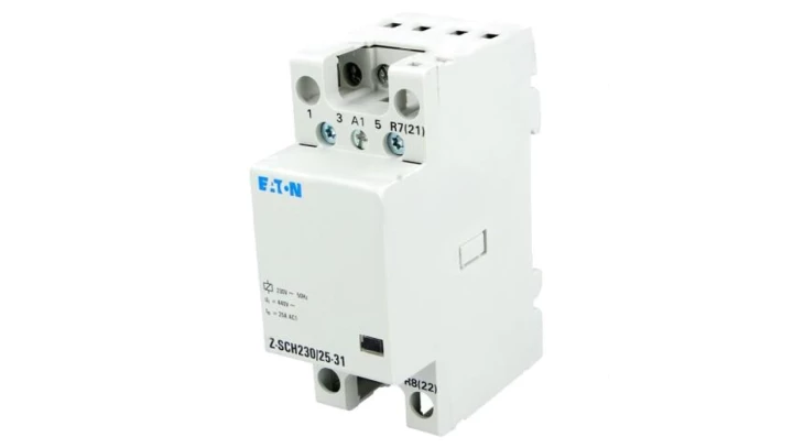 Z-SCH230/25-31 Stycznik 4 biegunowy instalacyjny NC + NO x3, 25A 230V AC
