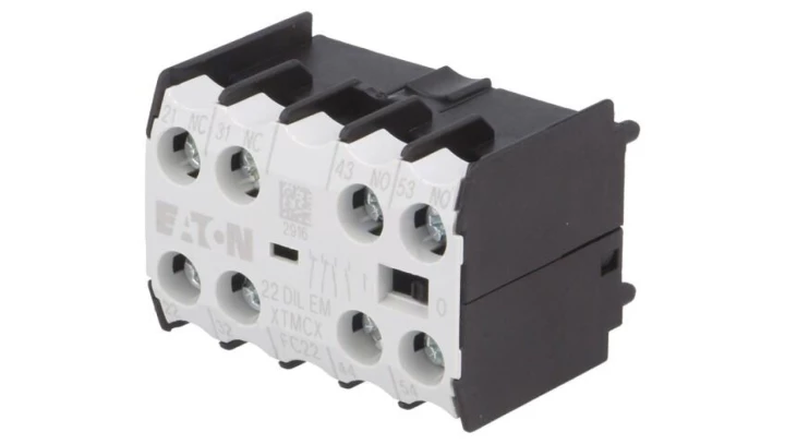 22DILEM Styki pomocnicze NC x2 + NO x2