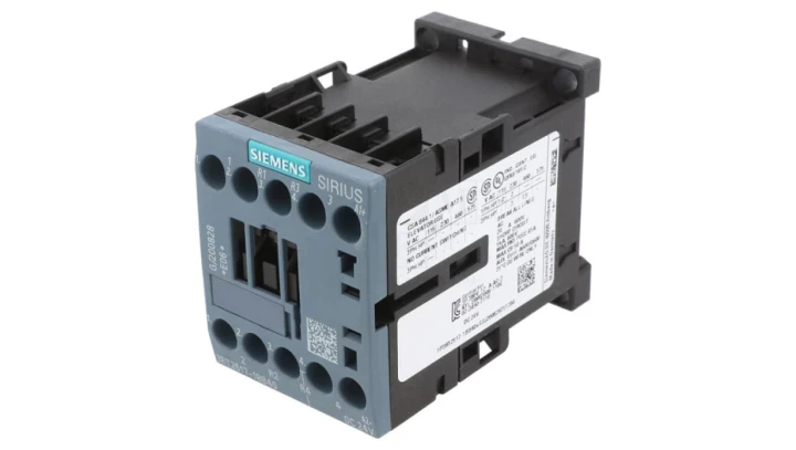 Stycznik mocy AC-3 12A 5.5kW 400V 2NO+2NC 24V DC 4P S00 3RT2517-1BB40