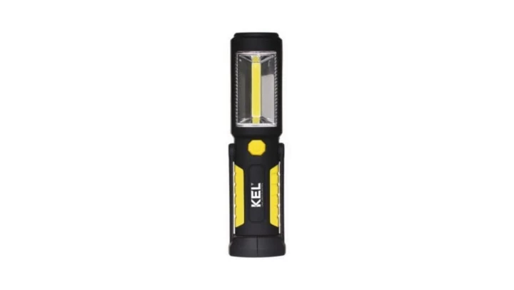 Lampa warsztatowa akumulatorowa LED COB 2W 0,8Ah Li-Ion + hak i magnes bez ładowarki LW-1A