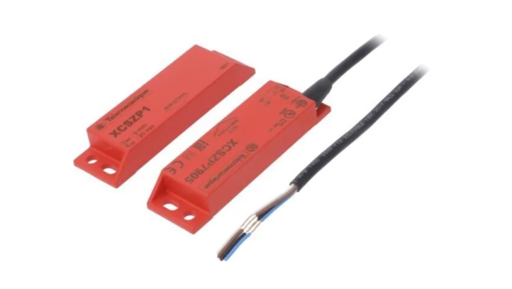 Łącznik magnetyczny bezpieczeństwa 2NC 24V DC kabel 5m XCSDMP7905