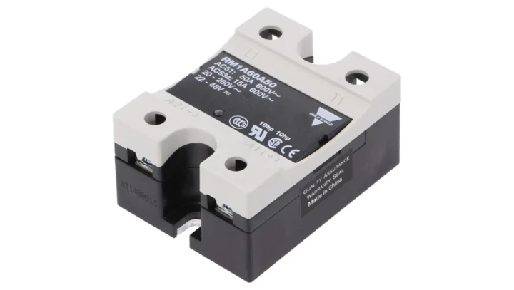 Przekaźnik półprzewodnikowy jednofazowy 42-660V AC 50A 20-280VAC/22-48VDC RM1A60A50