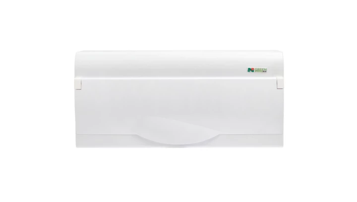 Rozdzielnica modułowa 1x20+2 natynkowa GREEN BOX RN 1/20+2 drzwi białe N+PE IP40 2355-00