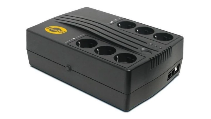 Zasilacz awaryjny UPS Orvaldi 750 SP USB i 2xRJ45 750VA/450W line - interactive aproksymowana sinusoida 1075SP