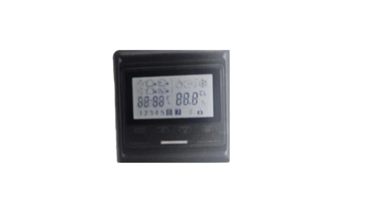 Elektroniczny programowalny termostat HW800, czarny