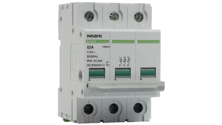 Rozłącznik izolacyjny Ex9IV 3P 63A 3 moduły 3-bieg. 63A NE108040