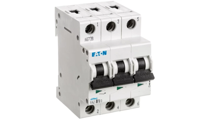Wyłącznik nadprądowy 3P B 1A 15kA AC FAZ B1/3 278832