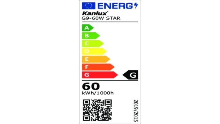 Żarówka halogenowa G9 60W STAR 18423