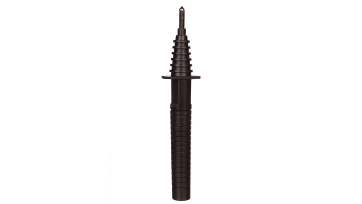 Sonda ostrzowa z gniazdem bananowym czarna 11kV WASONBLOGB11