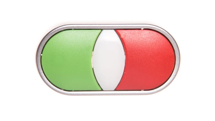 Napęd z guzikiem dwuklawiszowym IP65 z samopowrotem ST22-2KL Z/C