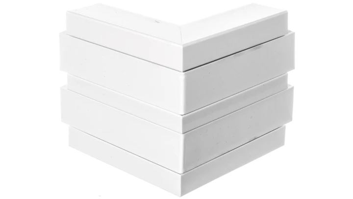 Naroże zewnętrzne stałe RAPID 45-2 190x190x165 GK-AS53165RW białe 6113410