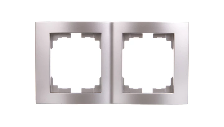 LOGI Ramka podwójna pionowa Srebrny 021520043 25240