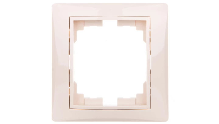 DOMO Ramka pojedyncza pozioma Kremowy 011460003 24821