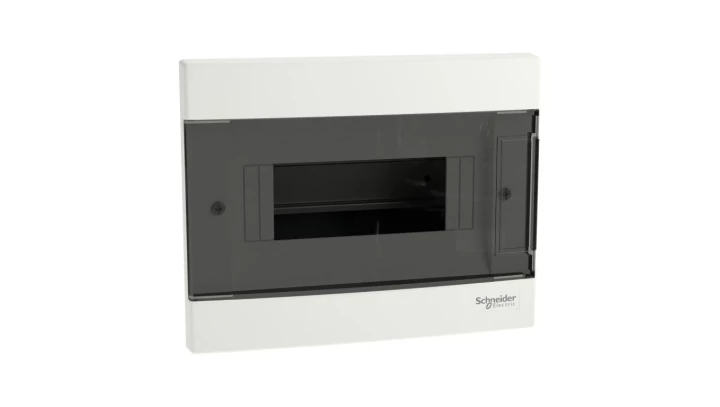 Rozdzielnica modułowa 1x8 podtynkowa IP40 Easy9 EZ9EU-1-8-PT-T drzwi transparentne EZ9EUA108