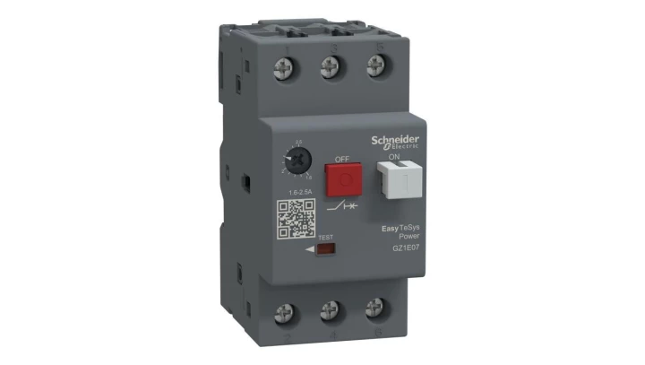 Wyłącznik silnikowy 3P 0,75kW 1,6-2,5A GZ1E07