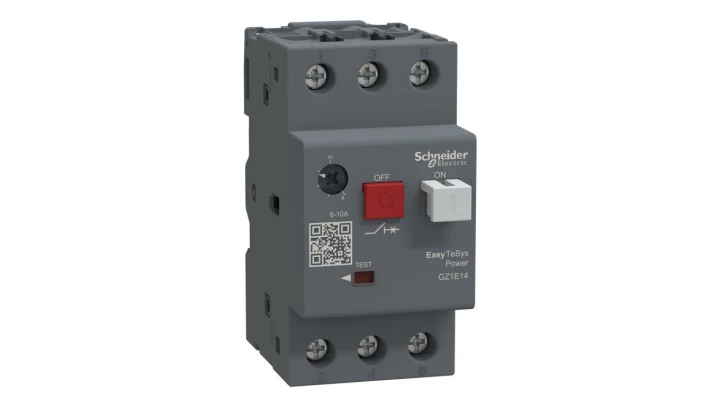 Wyłącznik silnikowy 3P 4kW 6-10A GZ1E14